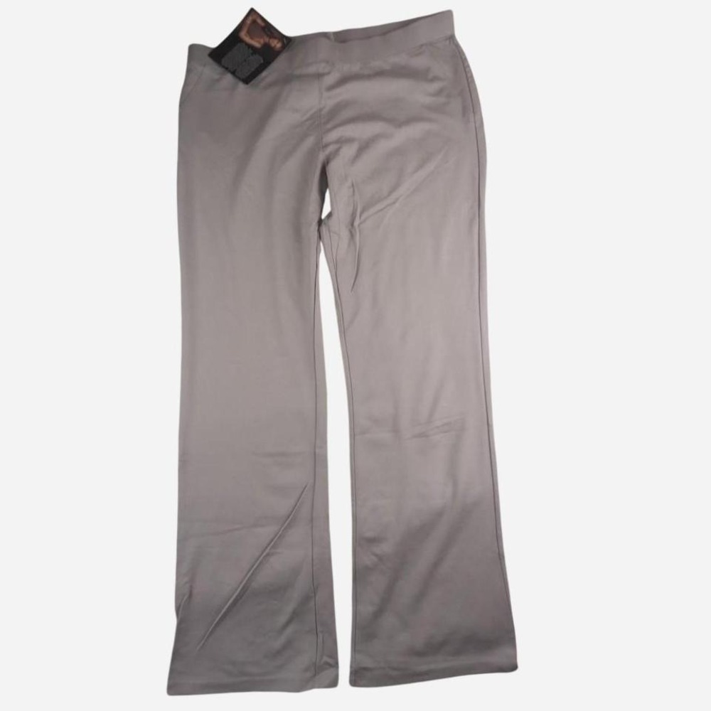 Iman‎ Gray Stretch Flared pants Size 2xl tall. New in Package!